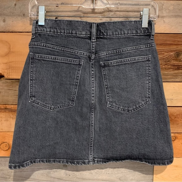 NEW* The Way-High Jean Skirt In Raven Stone Black Wash - Various Sizes - Picture 10 of 13
